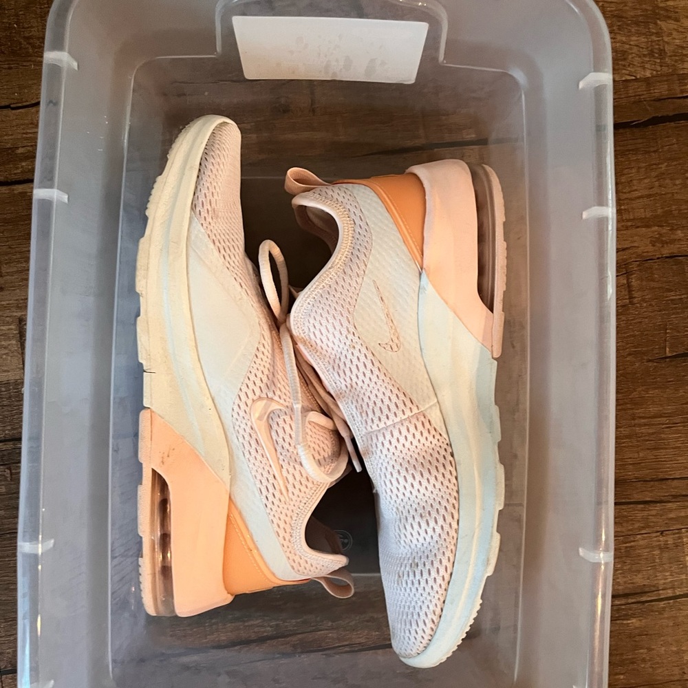 Nike Size 10. Pink and white.